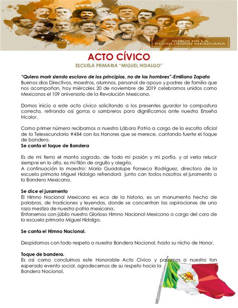 programa civico 20 de noviembre pdf